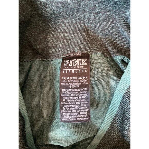Victoria's Secret PINK Sport Seamless Workout Tight size XS Green - Picture 7 of 7